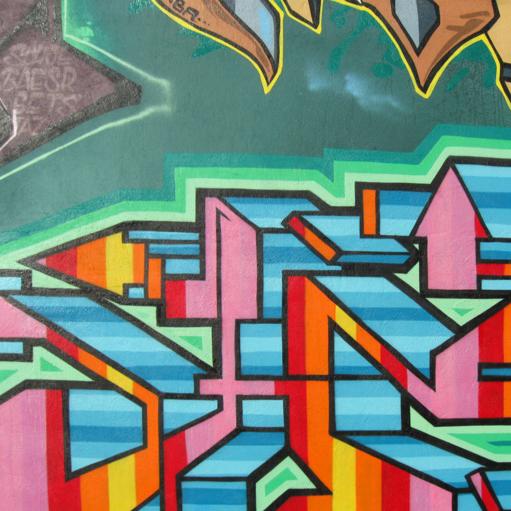 Graffiti Detail, Toronto, Ontario, Canada