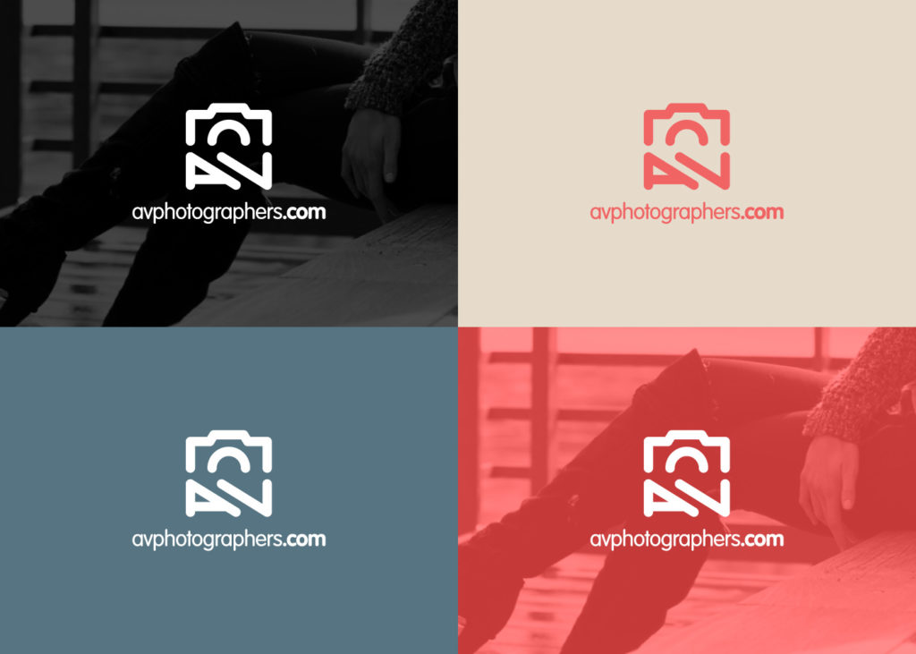 AV Photographers Logo with URL