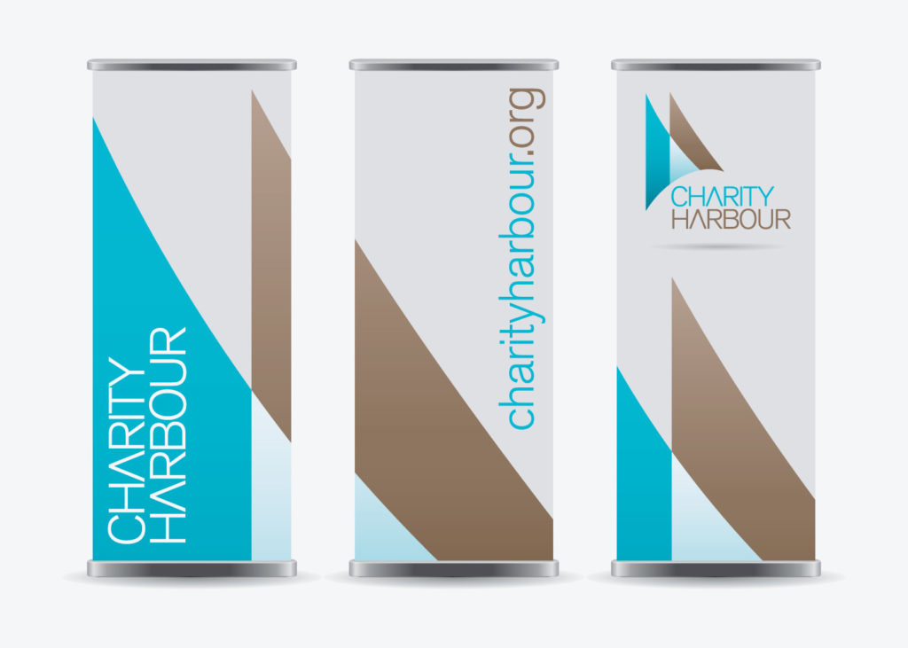 Charity Harbour Triple-Banner Design