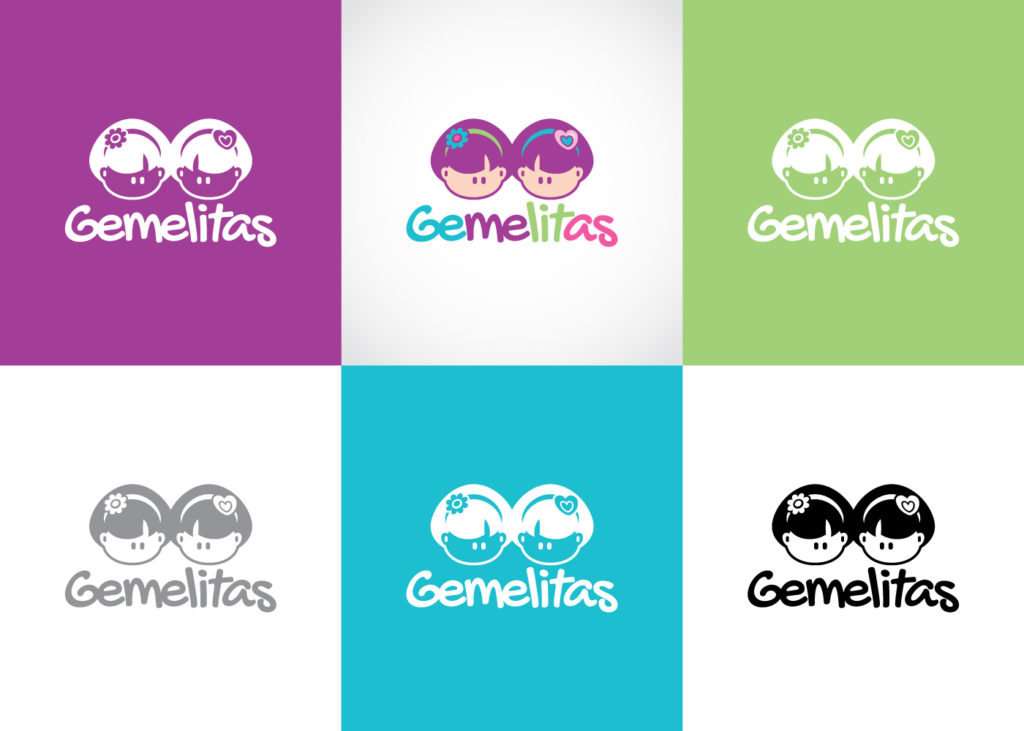 Gemelitas Logo Versions