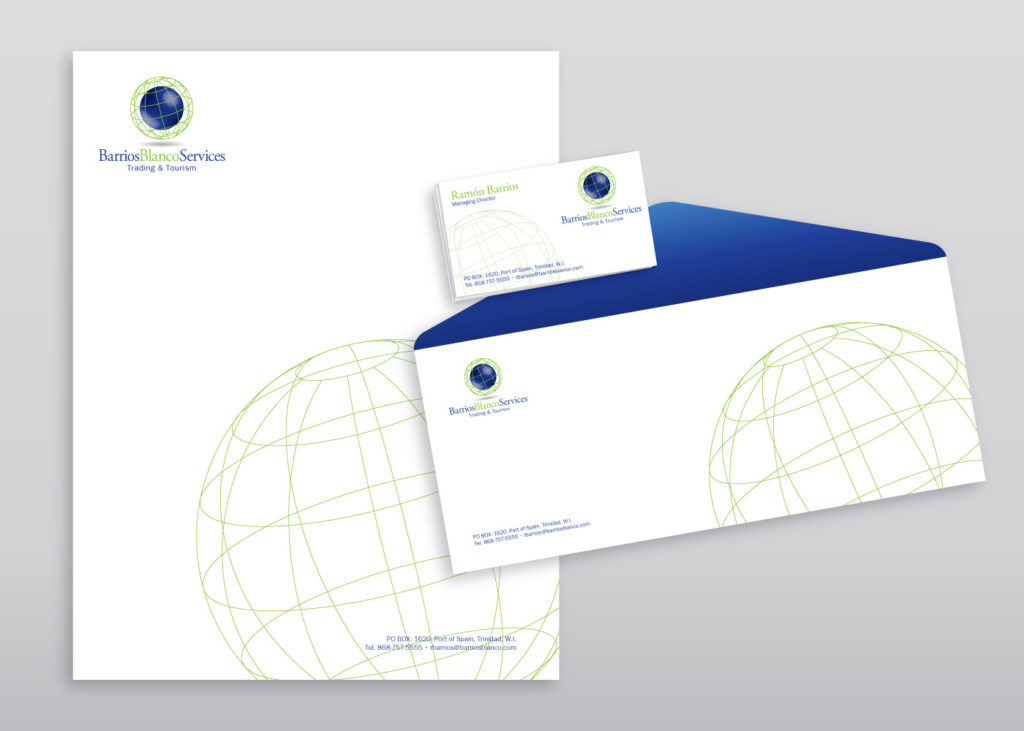 Barrios Blanco Services Stationery