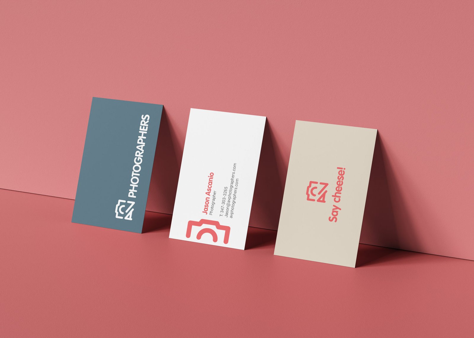 AV Photographers Business Cards