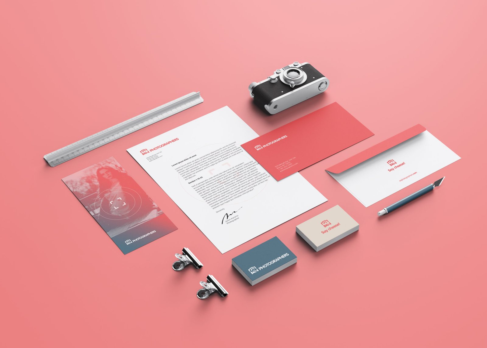 AV Photographers Stationery Design