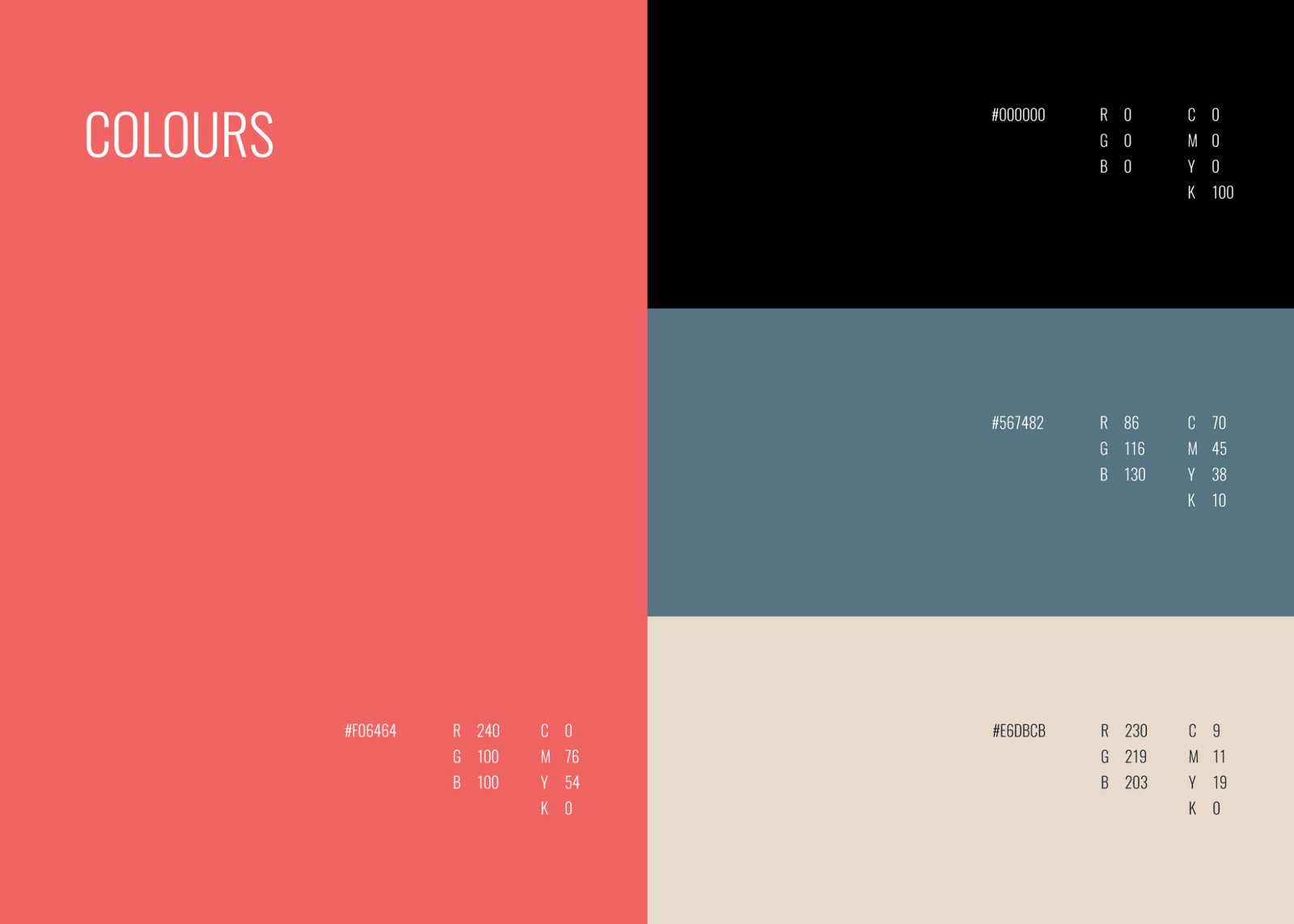 AV Photographers Colour Palette