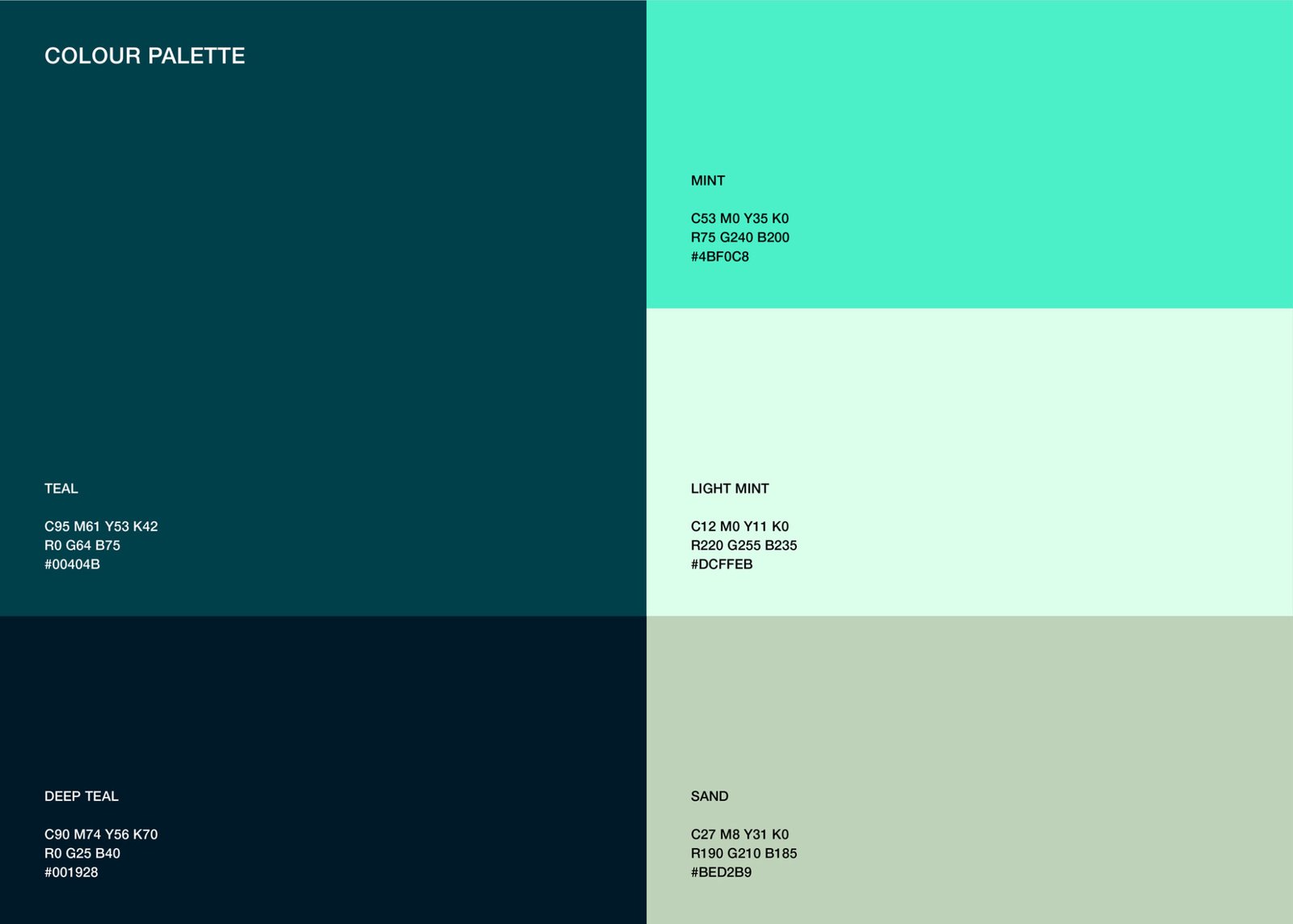Automatic Cash Machine Colour Palette