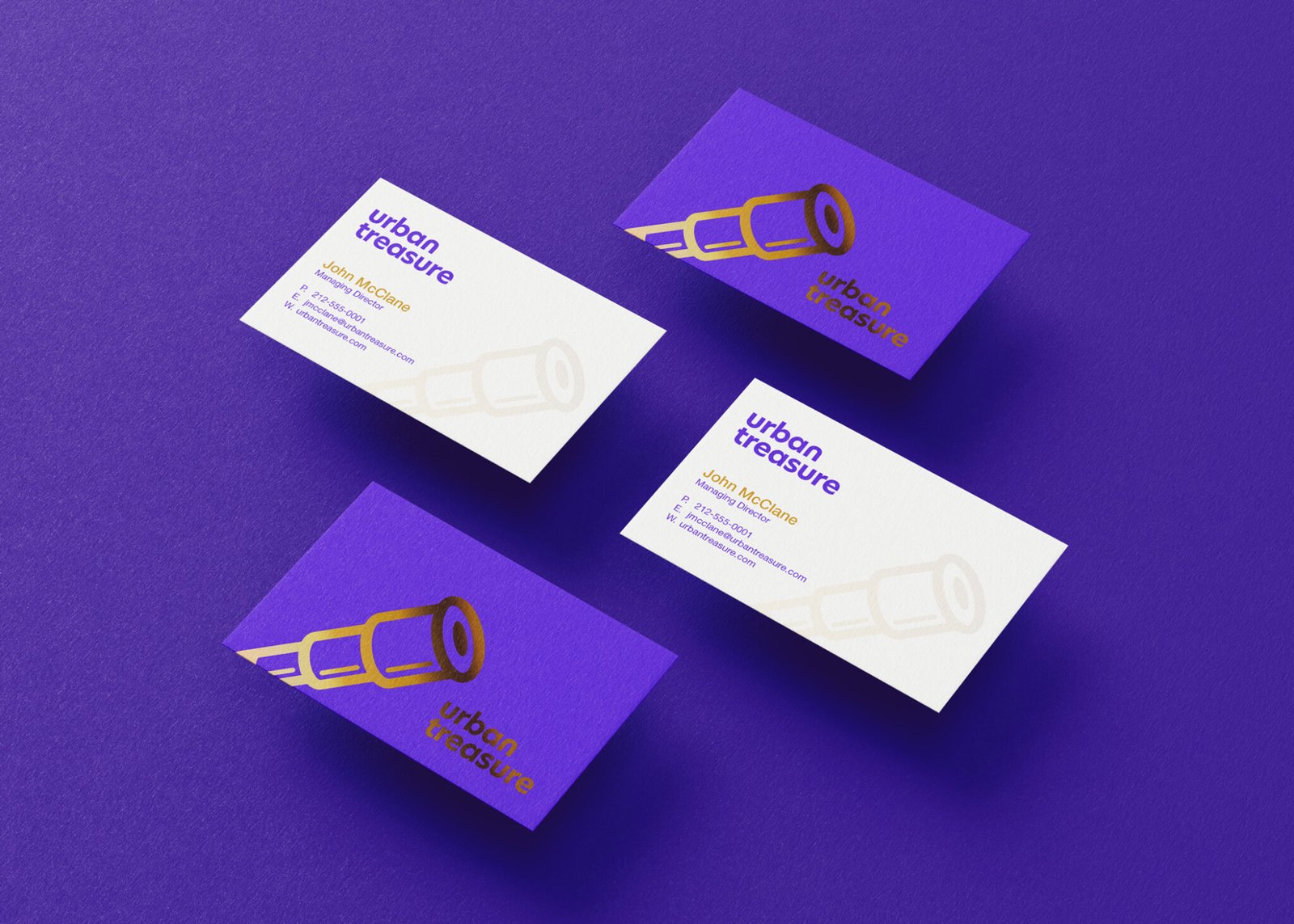 Urban Treasure Business Cards