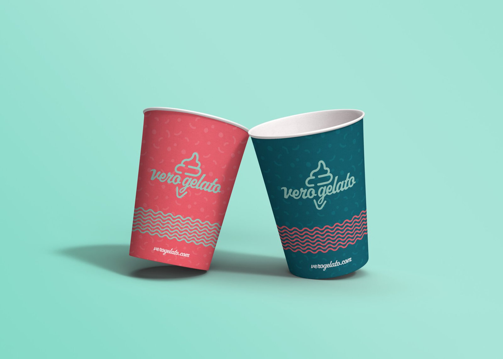 Vero Gelato Shake Cups