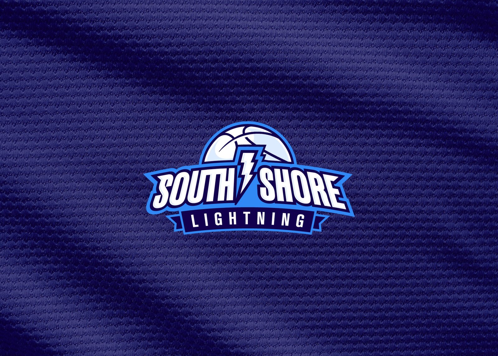 South Shore Lightning Logo with dark background