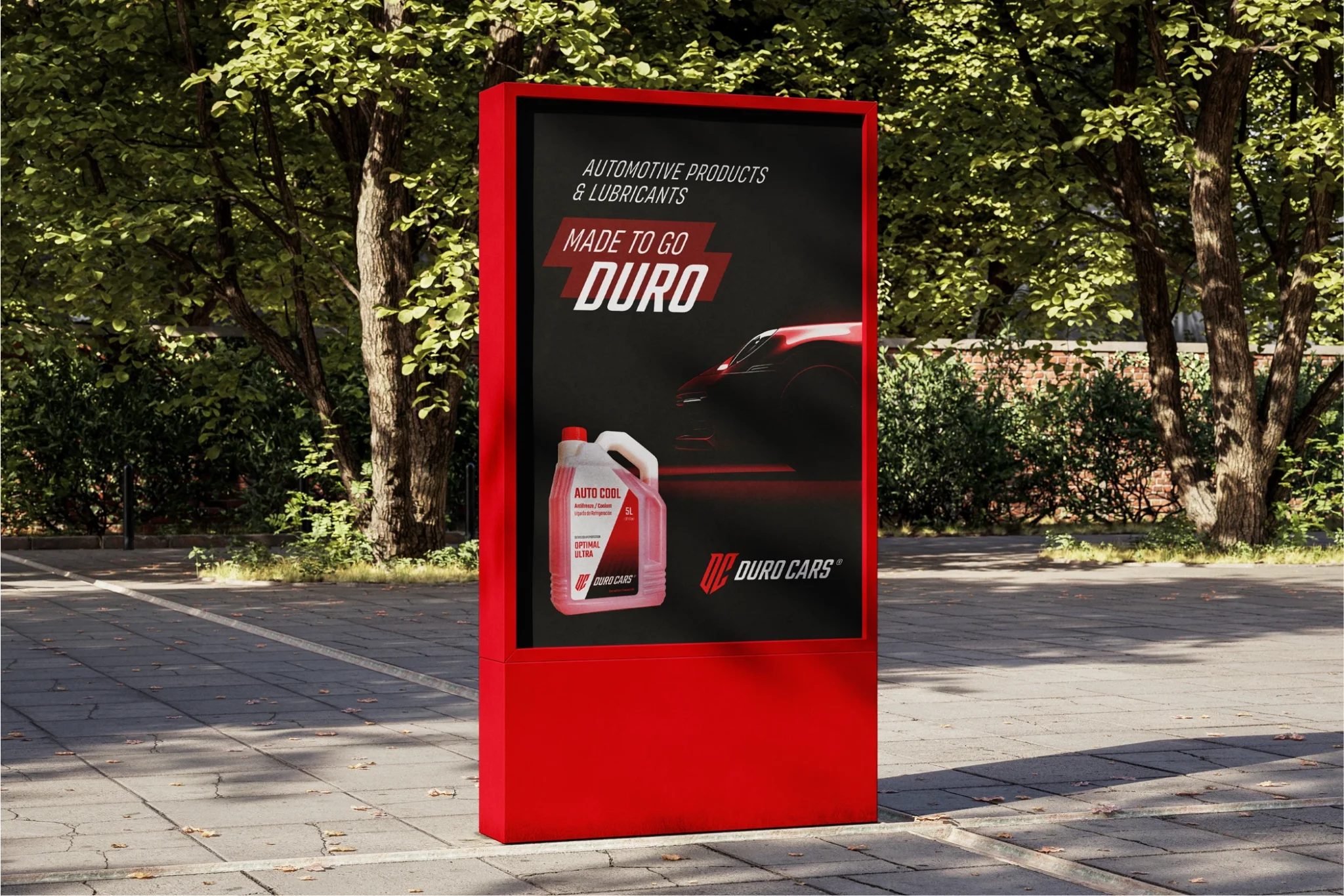 Duro Cars Street Sign